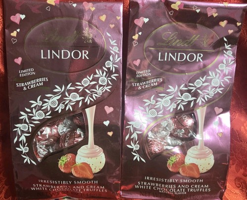 Lindt strawberries cream - &,